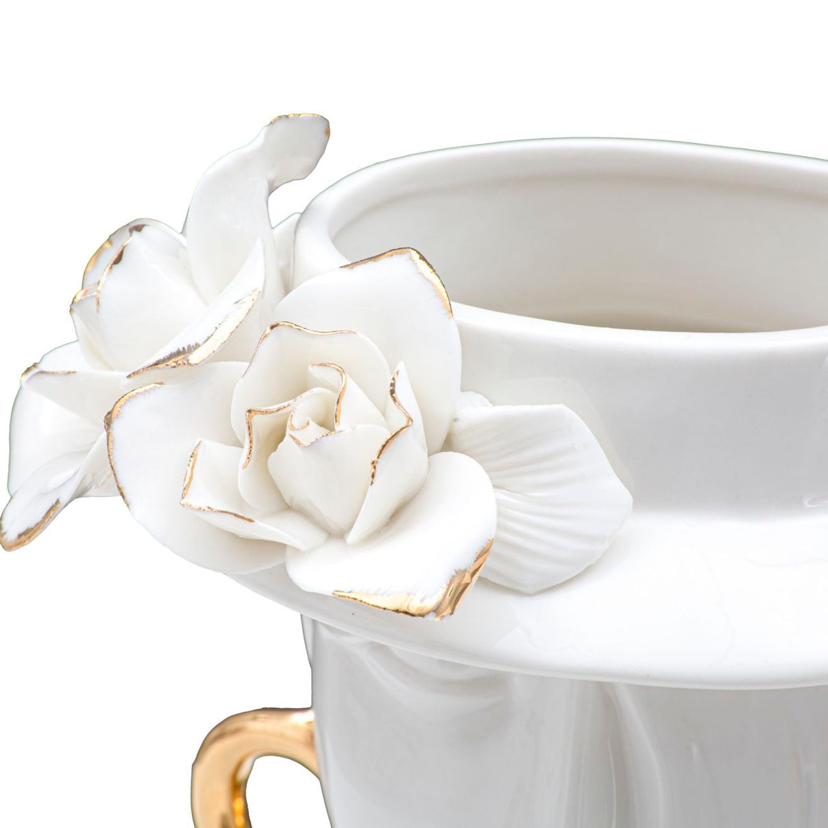 Vaso Decorativo Woman Elegant in Porcellana Bianca H23,5 cm