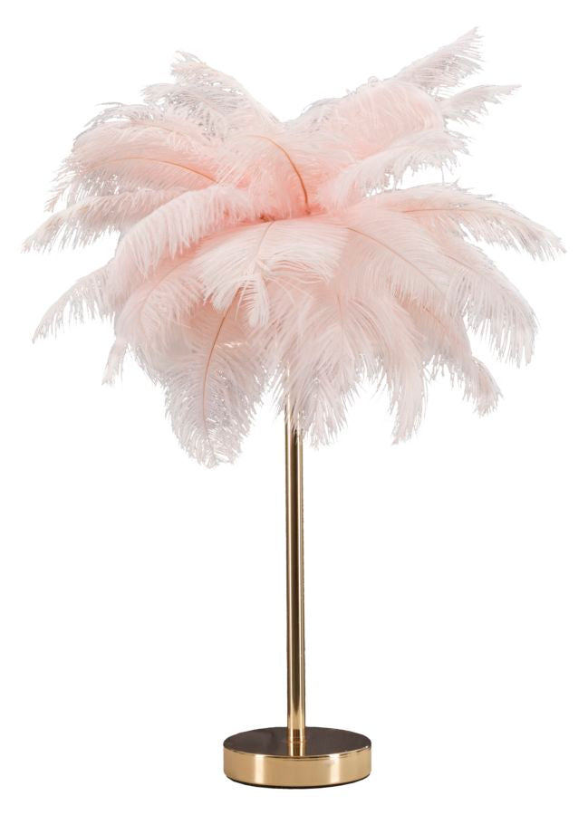 Lampada da Tavolo Palm Rosa Ø40 x H55 cm