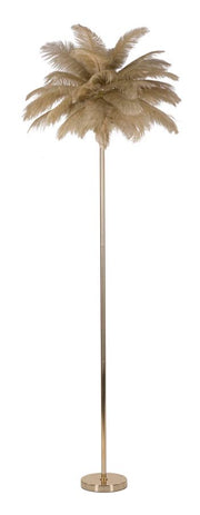 LAMPADA DA TERRA PALM CAMMELLO CM Ø 55X160
