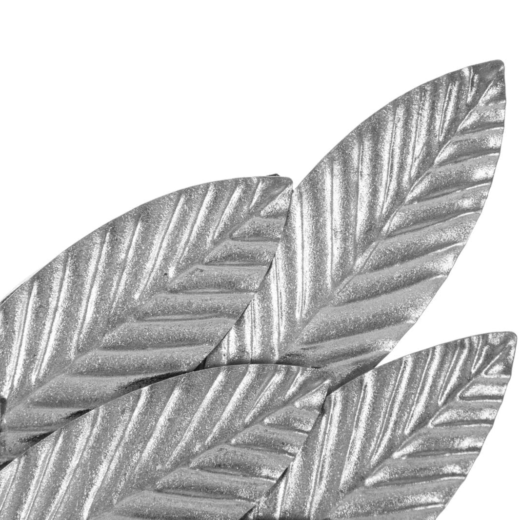Pannello Decorativo 3D Ali Beauty Coppia Silver in Metallo