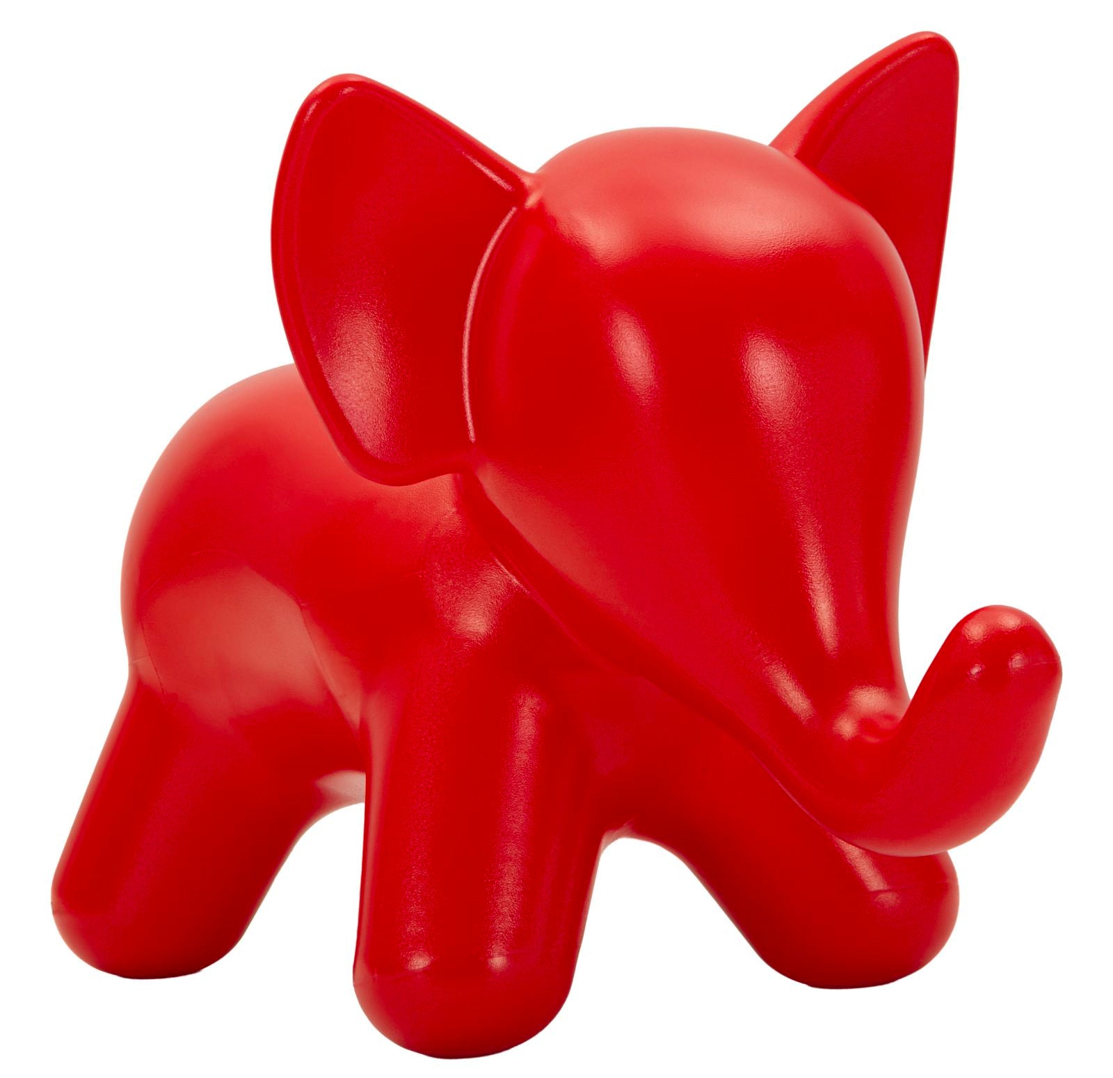 SGABELLO ELEPHANT ROSSO CM 86X46X56
