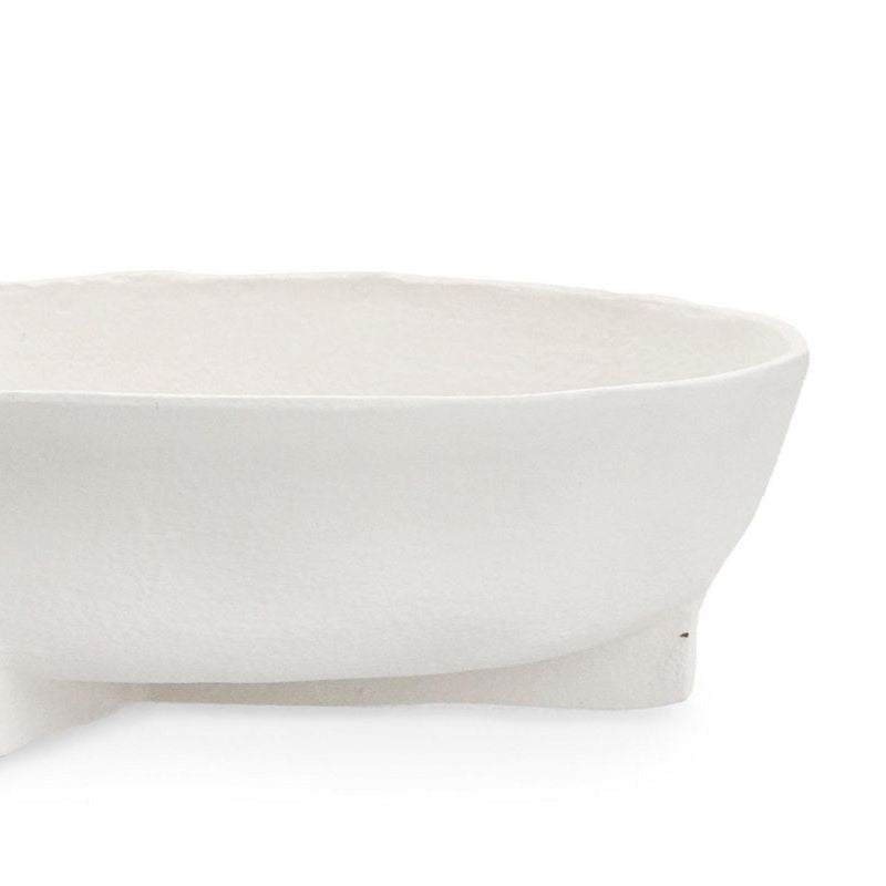 Centro Tavola Decorativo Hisar Bianco 31x30,5 cm