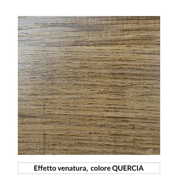 Libreria Industrial Metallo e Quercia 60x30x180 cm con 2 Ante