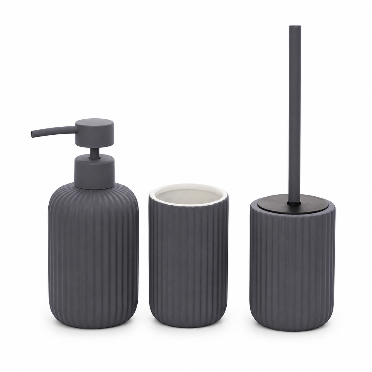 Set Bagno Linea Color Design 3 Pezzi