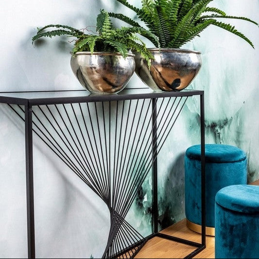 Consolle Espiral Moderna per Ingresso e Living 107x30cm