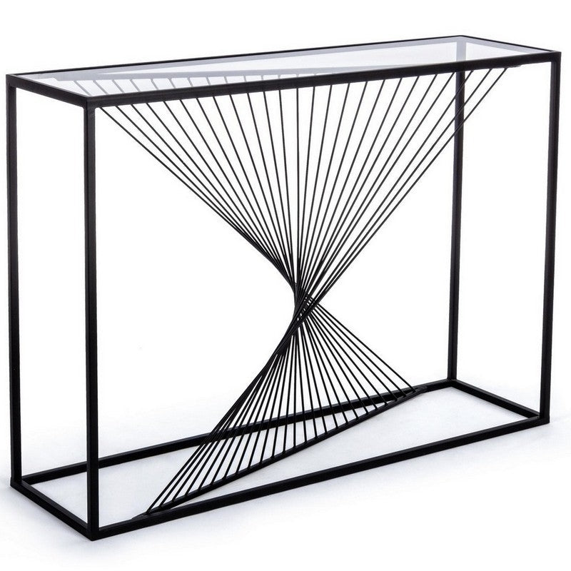 Consolle Espiral Moderna per Ingresso e Living 107x30cm