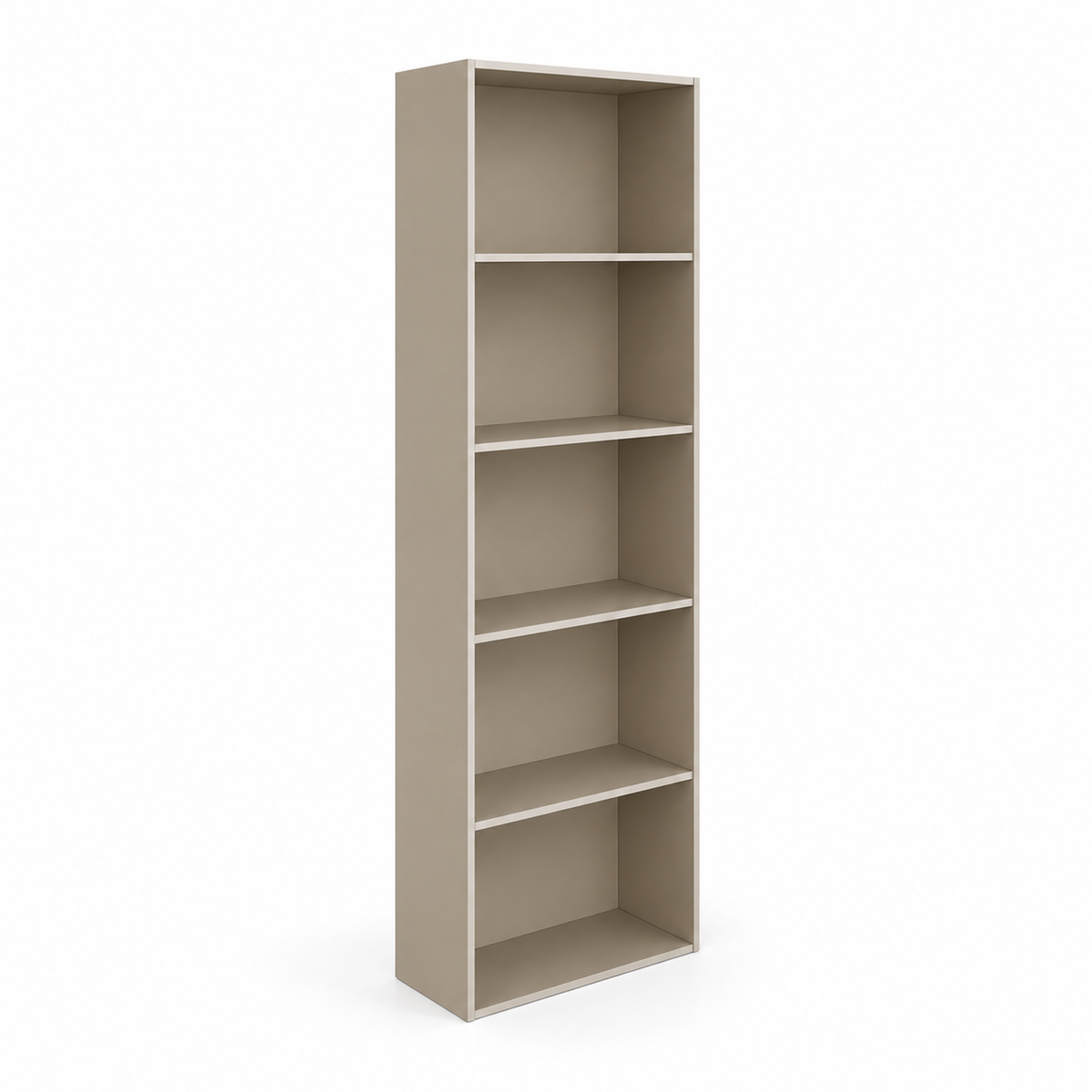 Libreria 4 Ripiani Colonna 50x22,8x157,4 cm Design Moderno 4 Colori