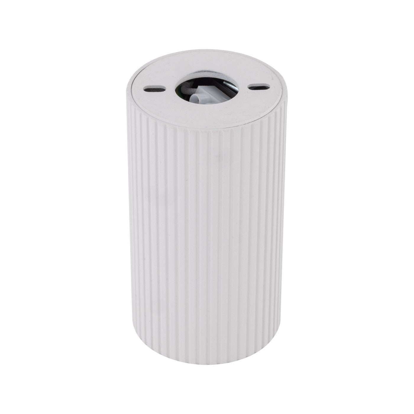 Faretto da Soffitto Cilindrico Tune in Alluminio Bianco Ø55mm H100mm