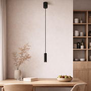 Lampada a Sospensione Fourty Black Design Minimal