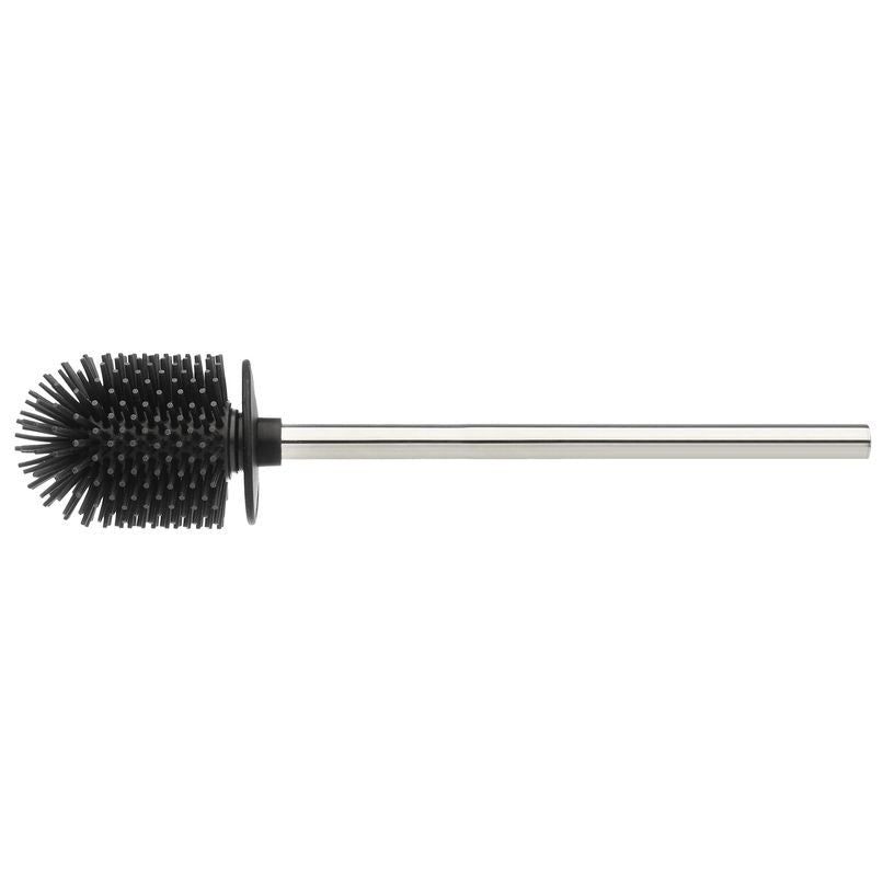 Scopino WC di Ricambio Universale Nero in Silicone Antigraffio