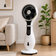 Ventilatore Umidificatore 80w Con Funzione Anti Zanzare E Ionizzatore