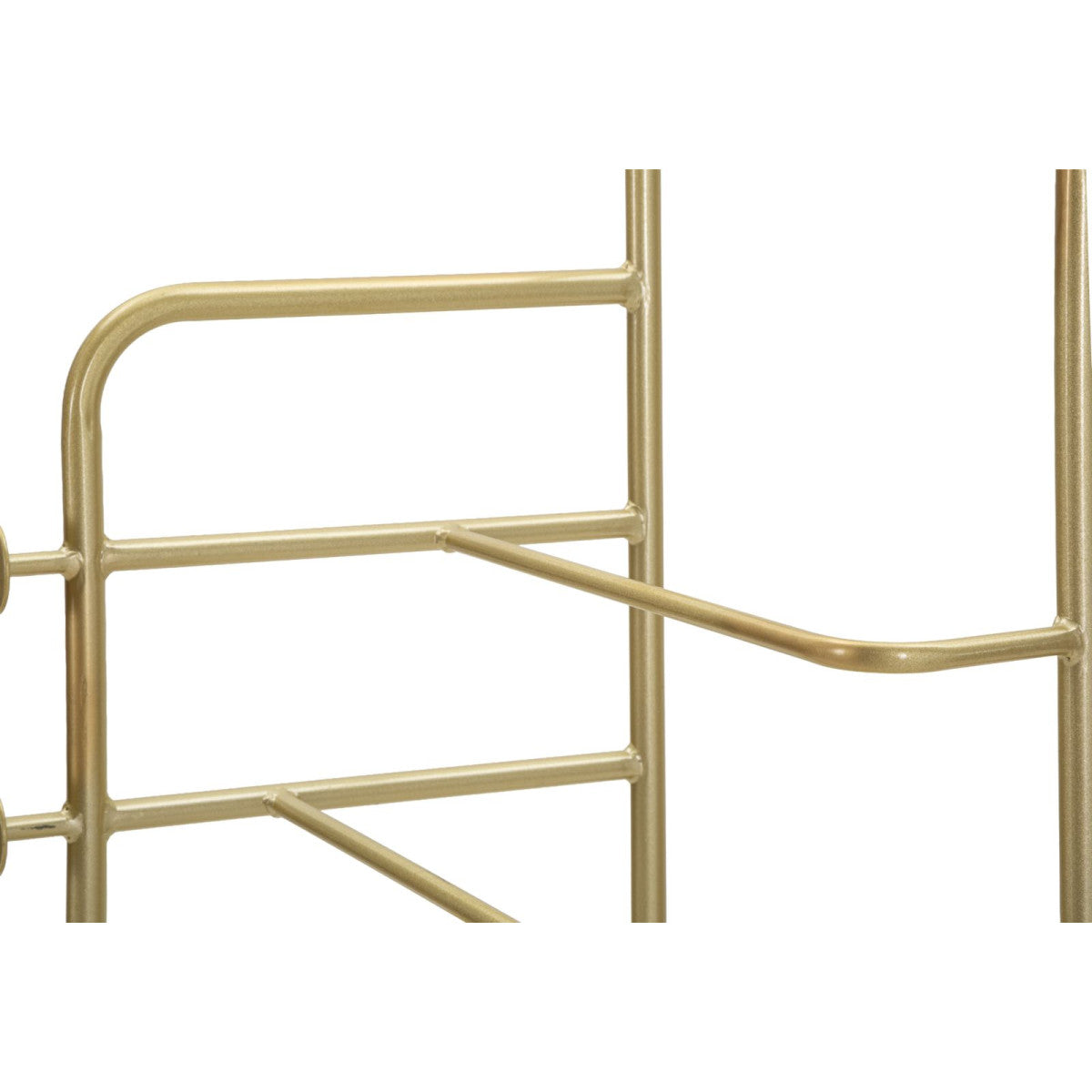 Portasciugamani da Terra Trip 40x30x112 cm Oro con Cestello