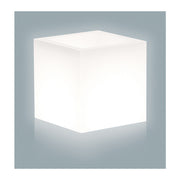 VASO CUBE BRIGHT 40X40XH41CM 13,5 L BIANCO