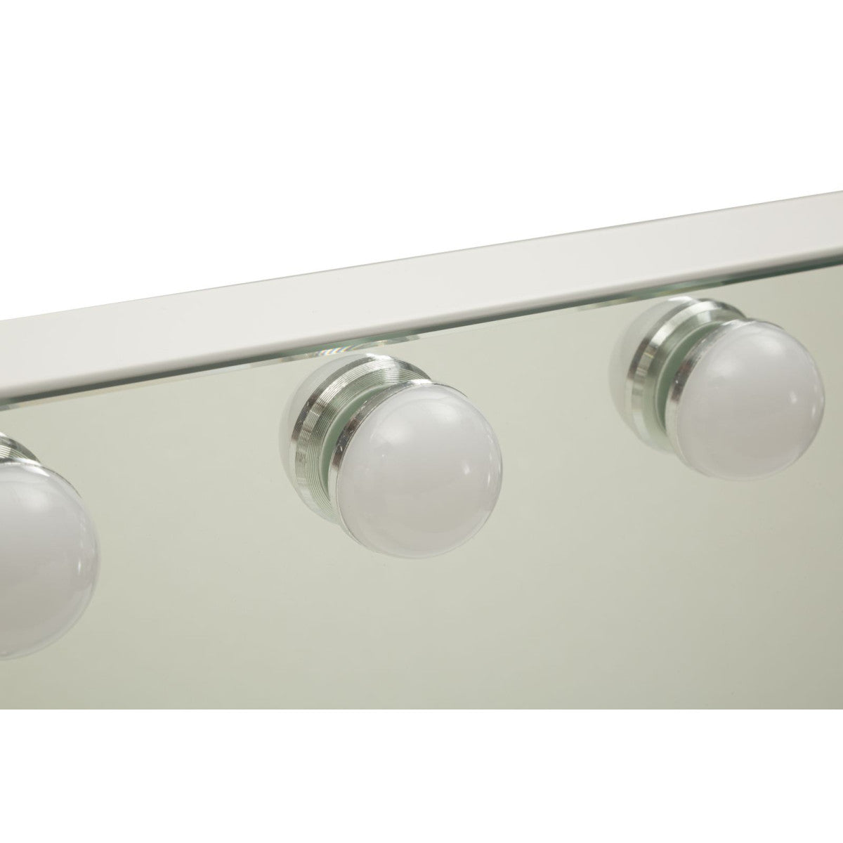 Specchio Trucco da Tavolo Hollywood Mauro Ferretti con Luci LED 55 x 43 cm