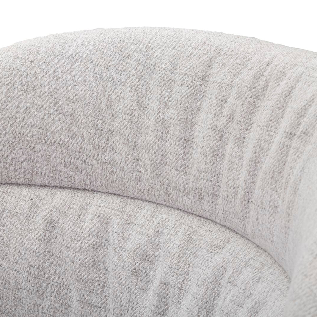 Set 2 Sedie Losanna 58x60,5x85 cm in Tessuto – Grigio e Verde