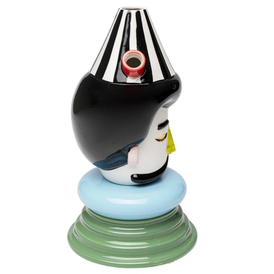 Vaso Decorativo Volto Puppet Boy 36cm Pop Multicolore