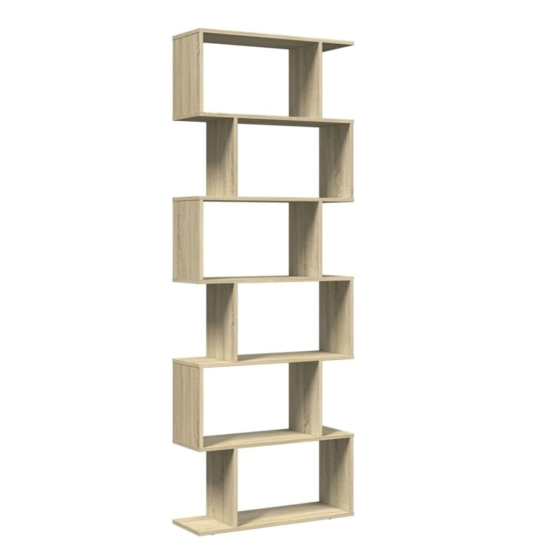 Libreria Athena Design 80x25xH192 cm Rovere Canadian