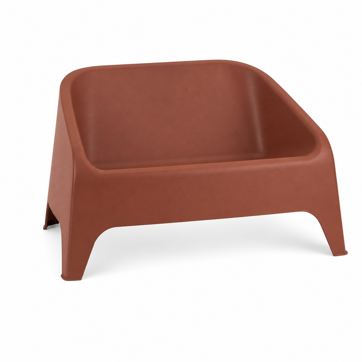 Set Salotto da Giardino Matera 4 Pezzi Terracotta
