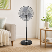 Ventilatore a Piantana 45 cm 60W 3 Velocità con Oscillazione e Regolabile