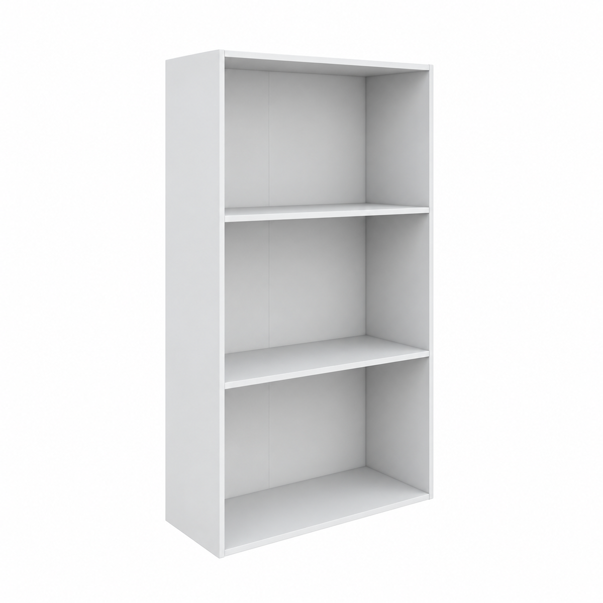Libreria 2 Ripiani Colonna 50x22,8x95 cm Design Moderno 4 Colori