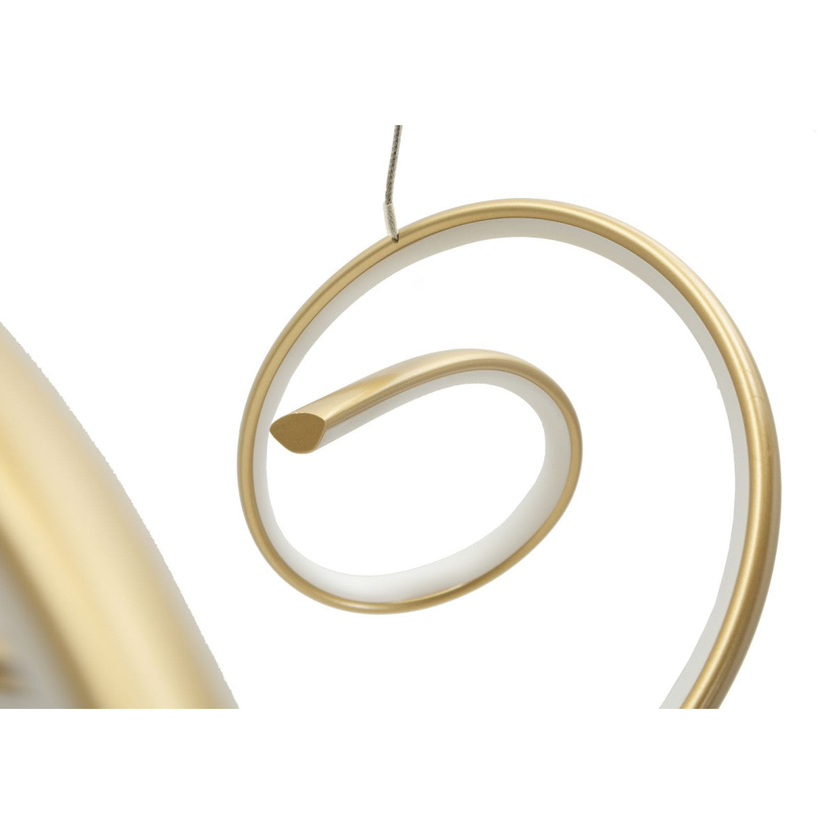 Lampadario LED Uter Oro 80x20x120 cm 3 Temperature di Colore