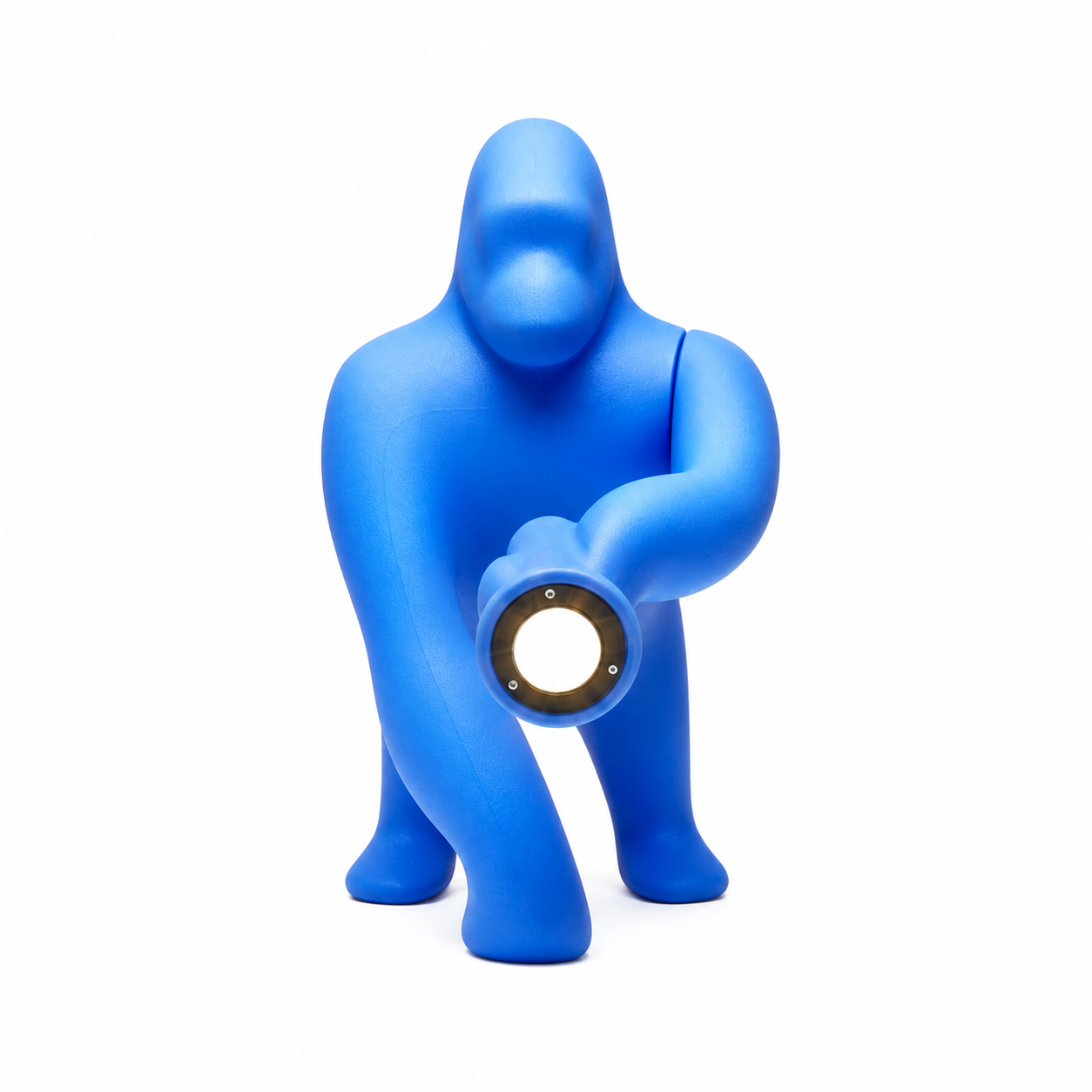 Lampada Kong Gorilla XS Blu Qeeboo H 55 cm