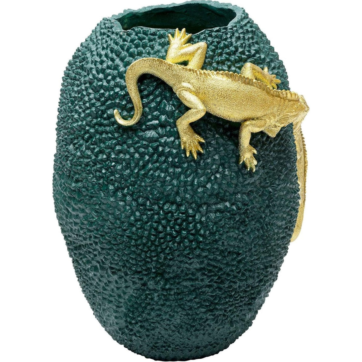 Vaso Decorativo Chameleon Jack Fruit 39 cm Design Artistico