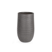 Vaso Tressage Alto Grigio cm 40 x h.75