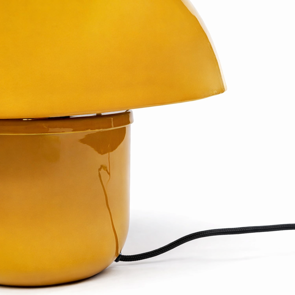 Lampada da tavolo Mushroom Shiny Forma Fungo 27cm