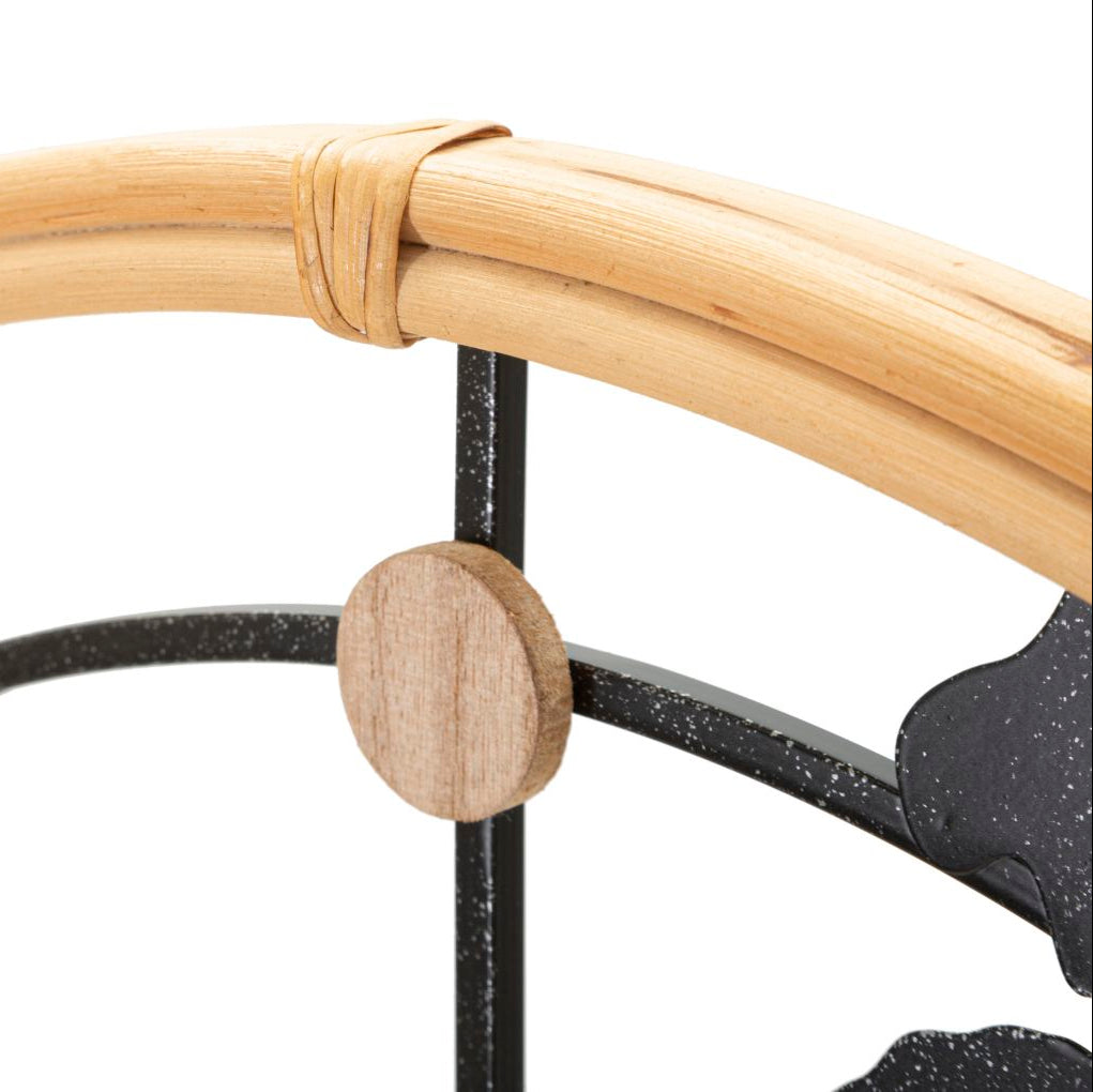 Orologio da Muro World New Ø 60 cm in Ferro e Legno con Planisfero