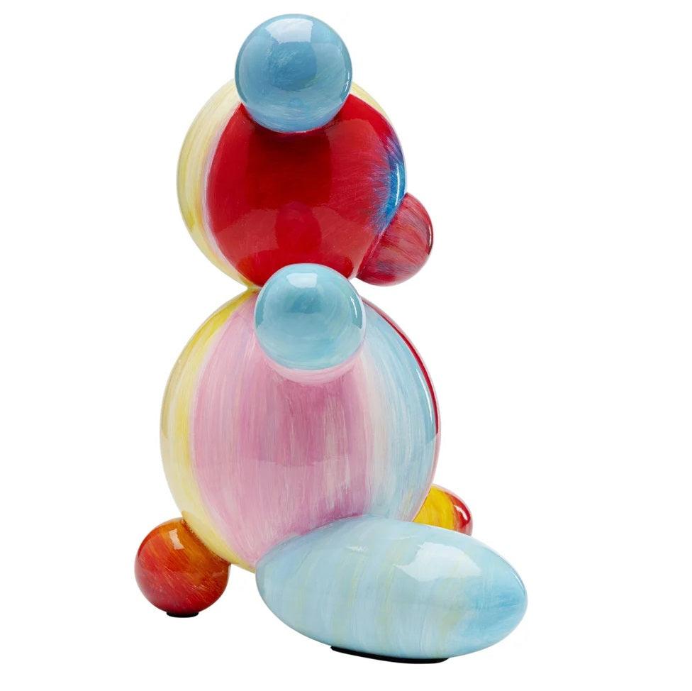 Statuetta Decorativa Orsetto Rainbow Bear 36cm