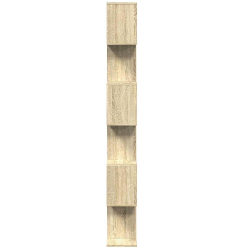Libreria Athena Design 80x25xH192 cm Rovere Canadian