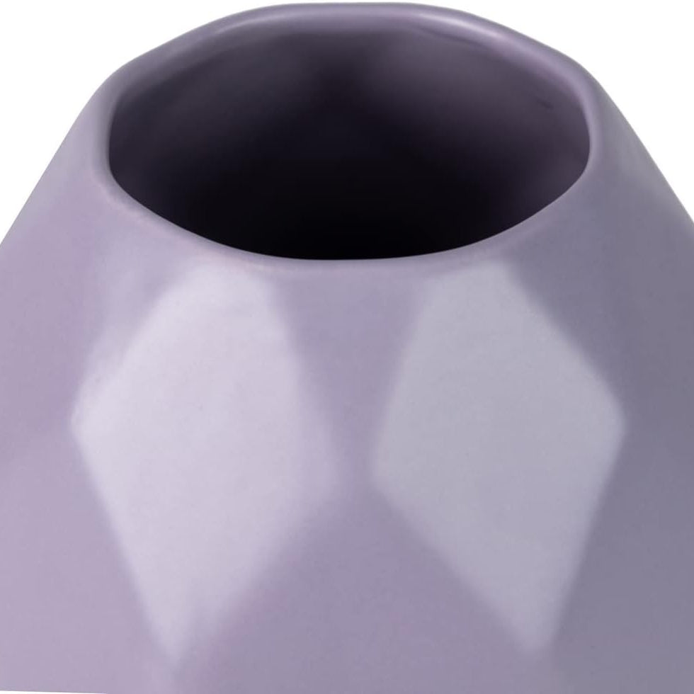 Vaso Decorativo Viola in Ceramica 17 x 17 x 30 cm