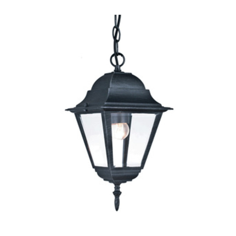 LANTERNA NEW YORK C/CATENA GRIGIO GHISA SET 4 PEZZI
