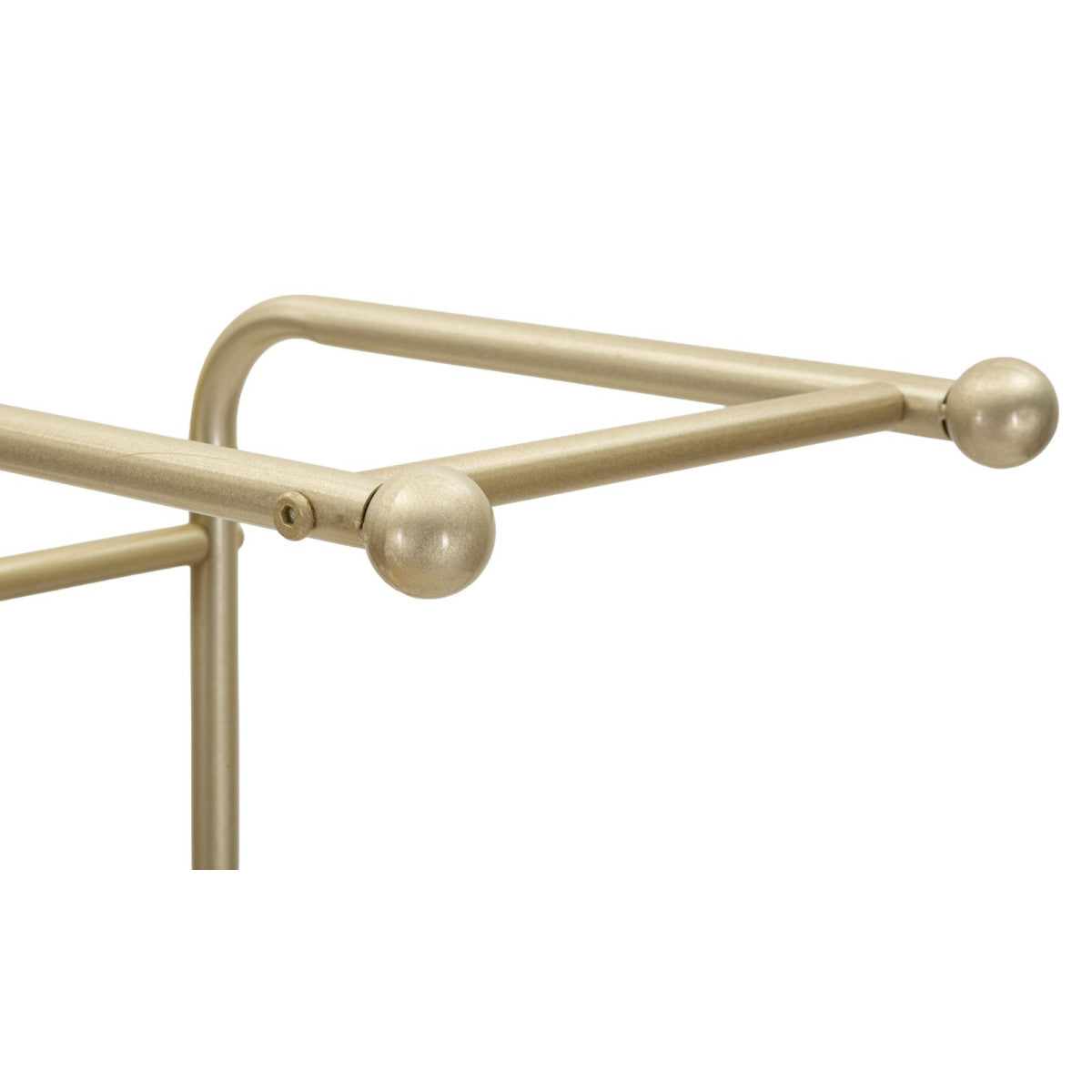 Portasciugamani da Terra Root 40x30x122 cm Oro con Cestello