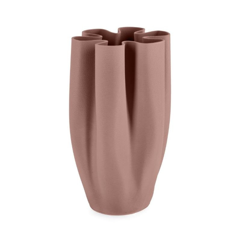 Set Decorativo Maeli Terracotta con Tulipani Arancio e Cornice Flaming Heart Oro