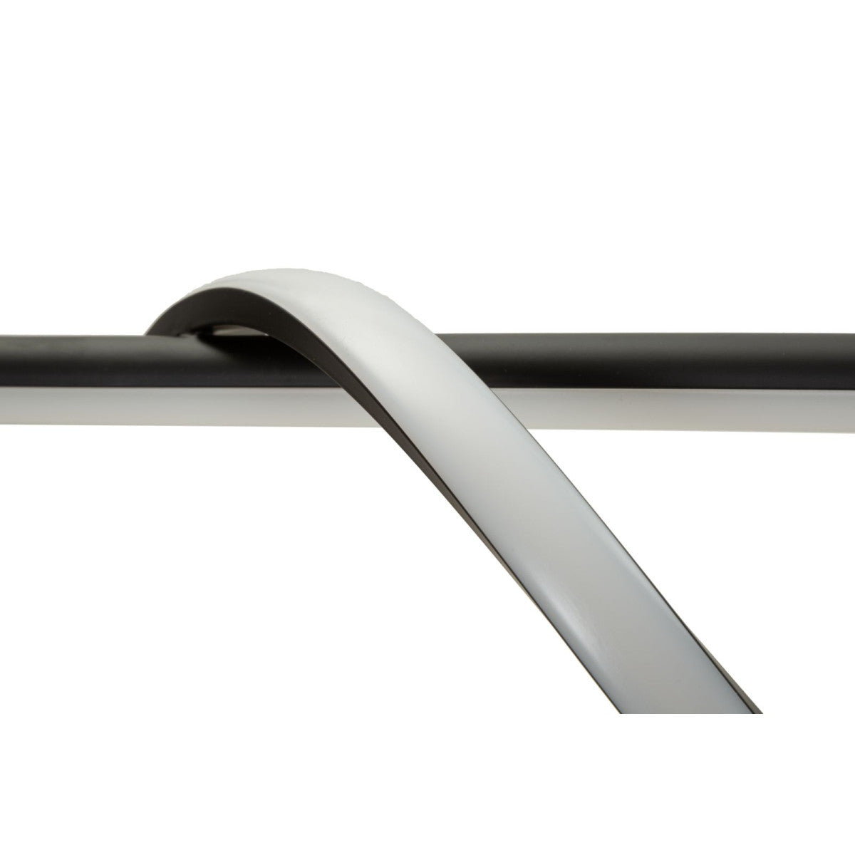 Lampadario LED Spiral Nero e Bianco 101x25x30cm 65W