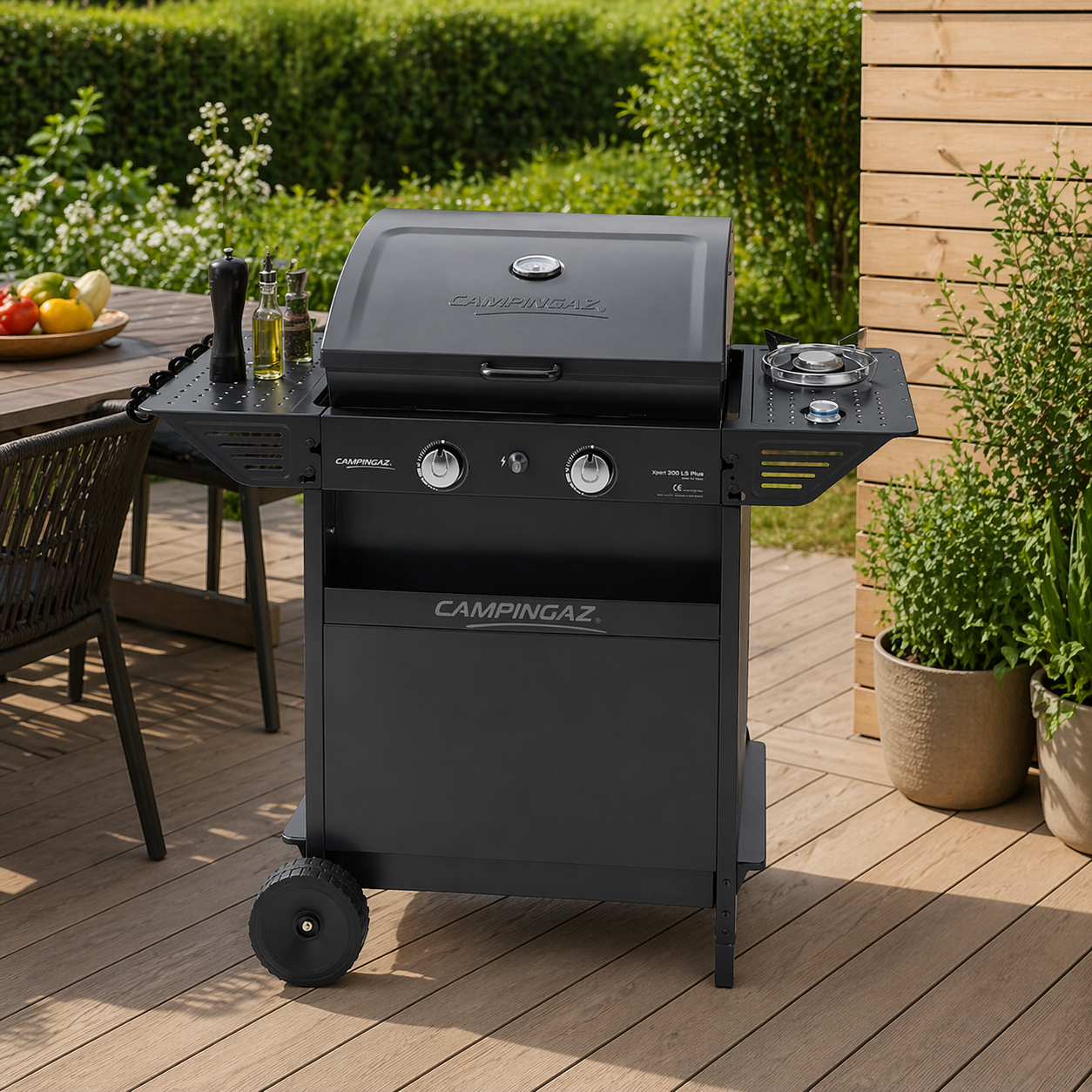 Barbecue a Gas Campingaz Xpert 200 LS Plus con Pietra Lavica 8,2+2,1 kW