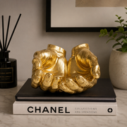 Svuotatasche Oggetto Decorativo Design Hand Bowl 30 cm Oro