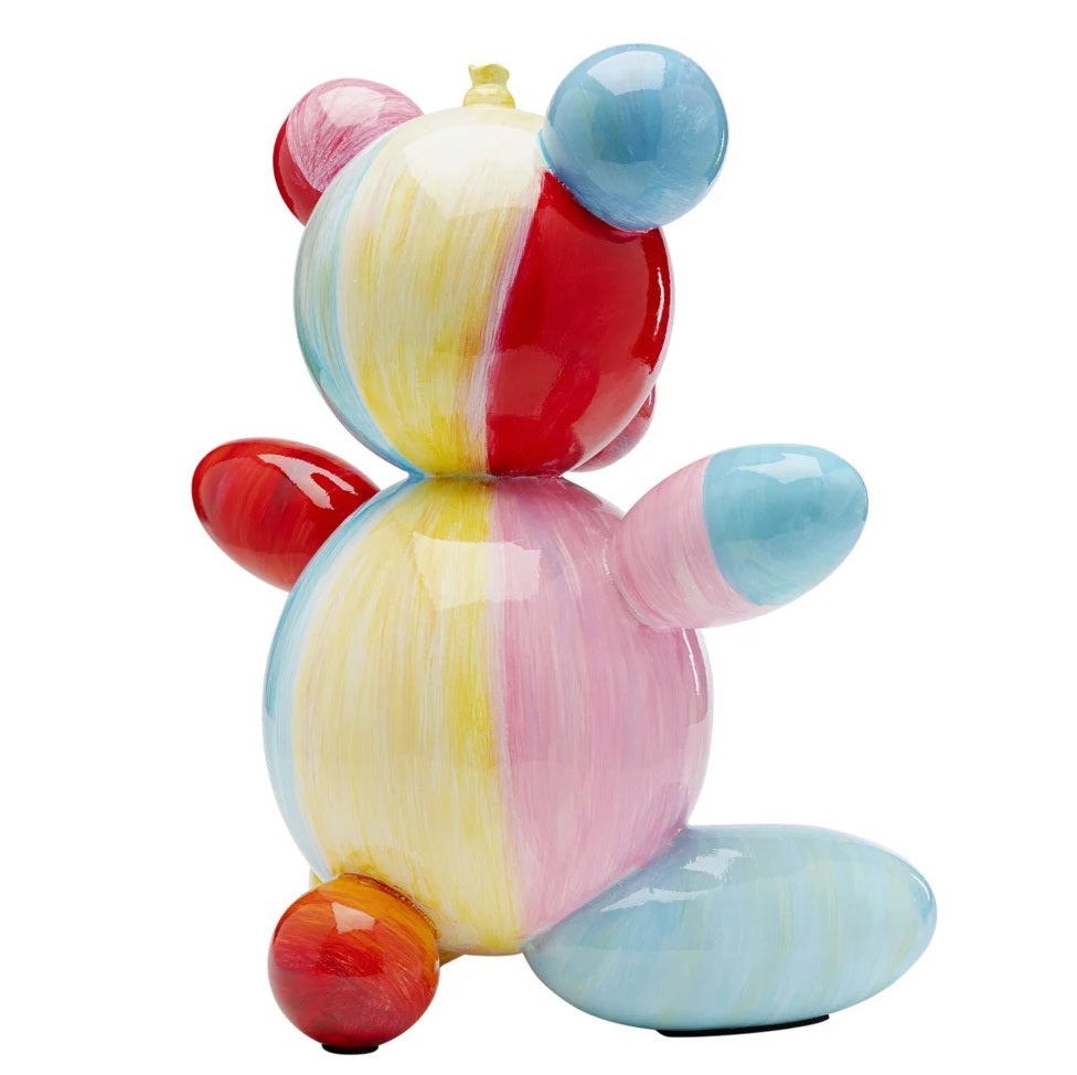 Statuetta Decorativa Orsetto Rainbow Bear 36cm