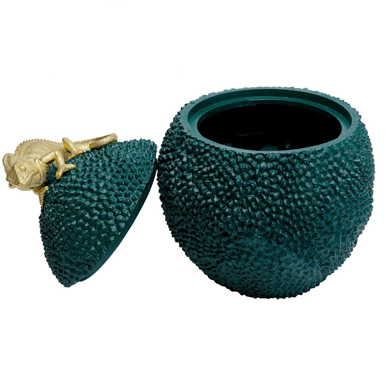 Contenitore Scatola Decorativo con Camaleonte Chameleon 25×25×34 cm