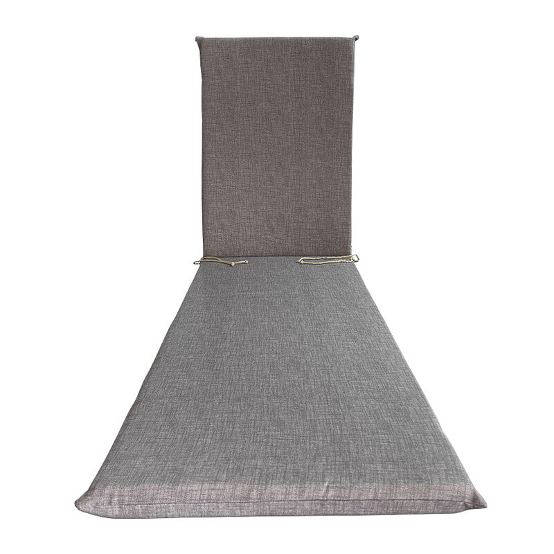 CUSCINO GARDEN LETTINO 180X60XH4,5CM GRIGIO SET 4 PEZZI