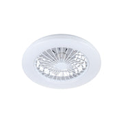 PLAFONIERA SET 2 PEZZI C/VENTILATORE LED 45W D 48CM STELLATO