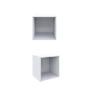 CUBO 35X29X35 CM BIANCO