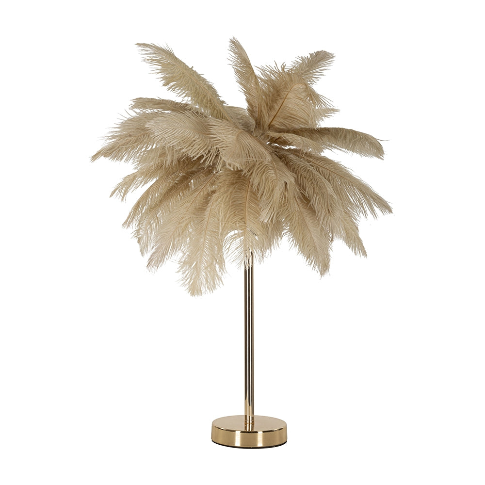 Lampada da Tavolo Palm Cammello Ø55 x H60 cm