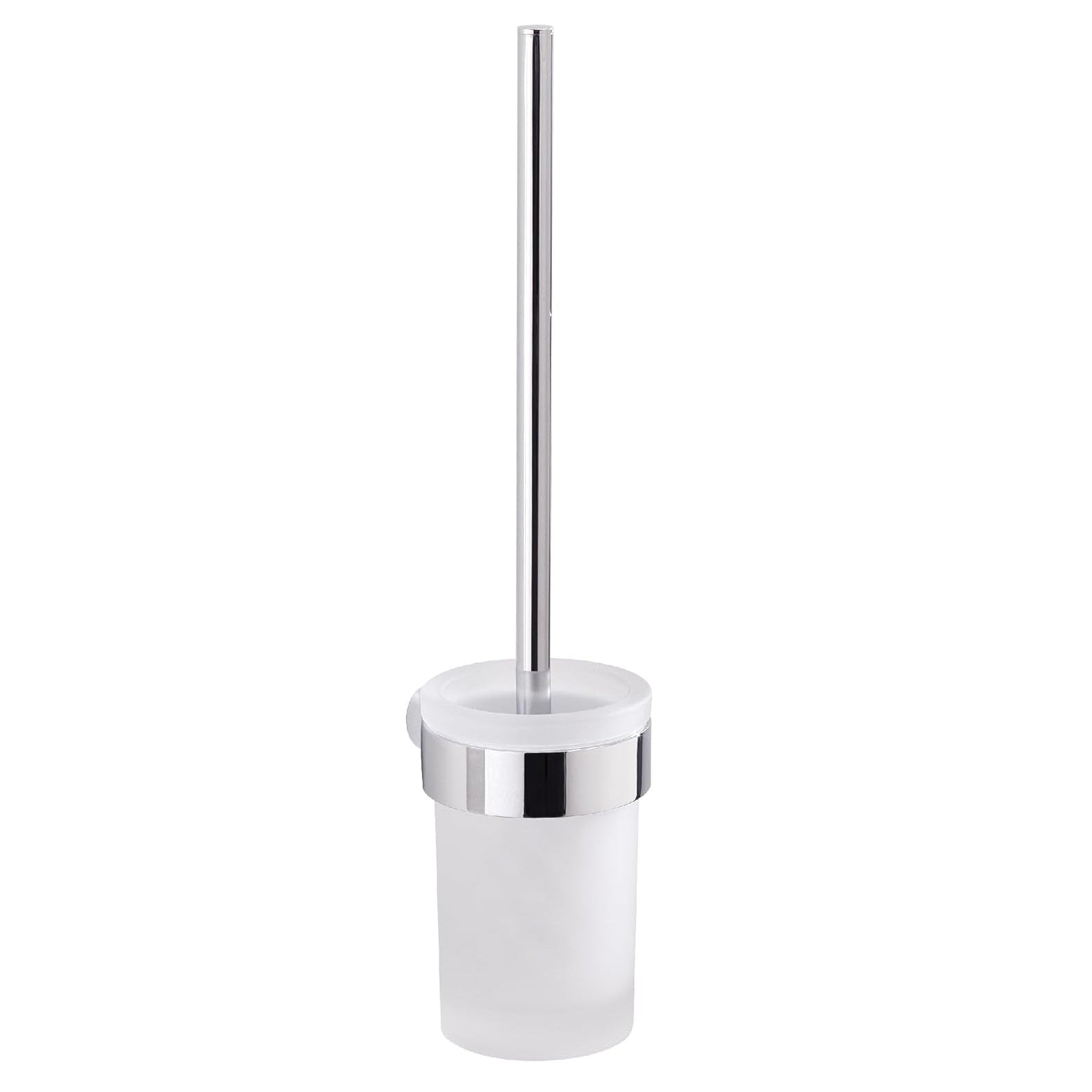 Portascopino WC Cromato Pirenei Design Moderno