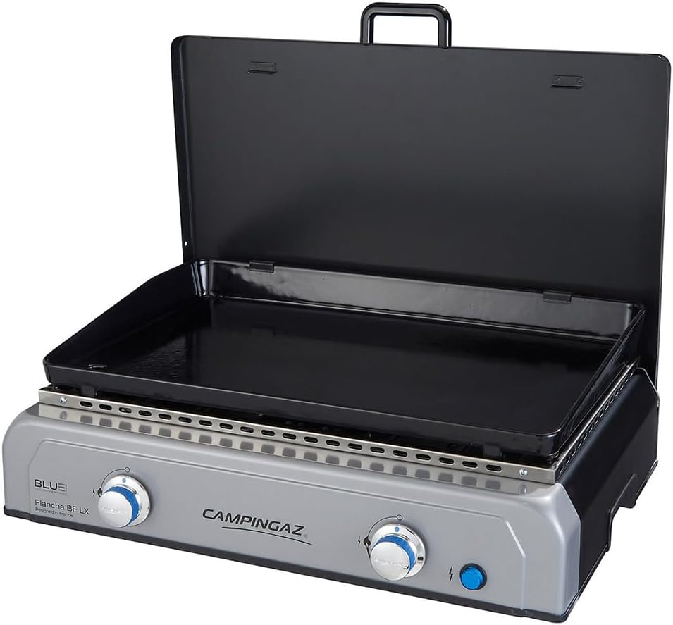 Barbecue a Gas Campingaz Plancha Blue Flame 2 Fuochi con Piastra Smaltata