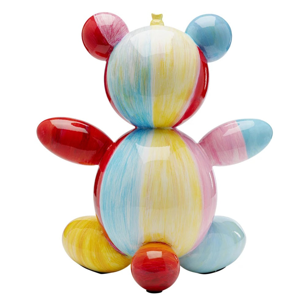 Statuetta Decorativa Orsetto Rainbow Bear 36cm