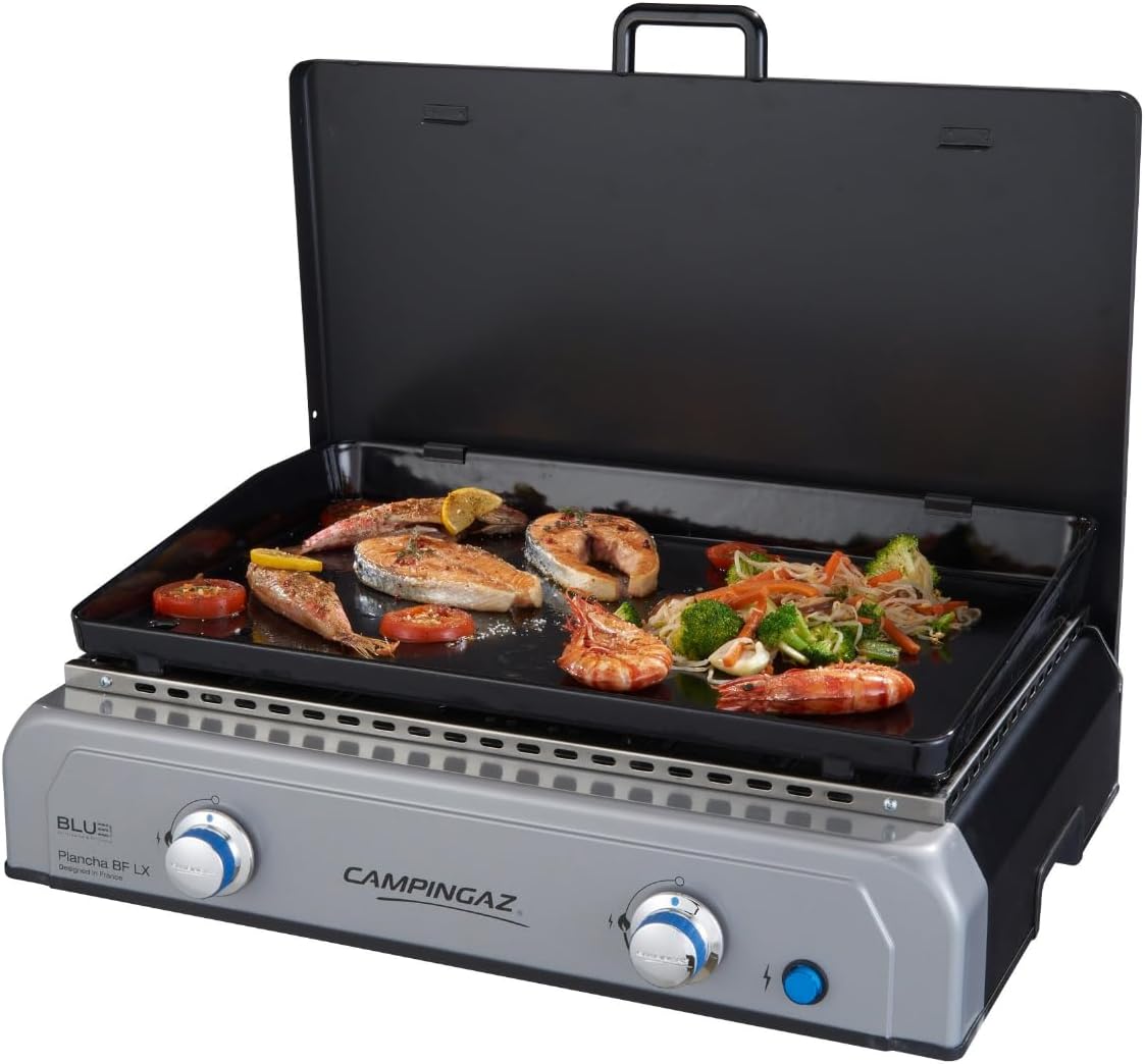 Barbecue a Gas Campingaz Plancha Blue Flame 2 Fuochi con Piastra Smaltata