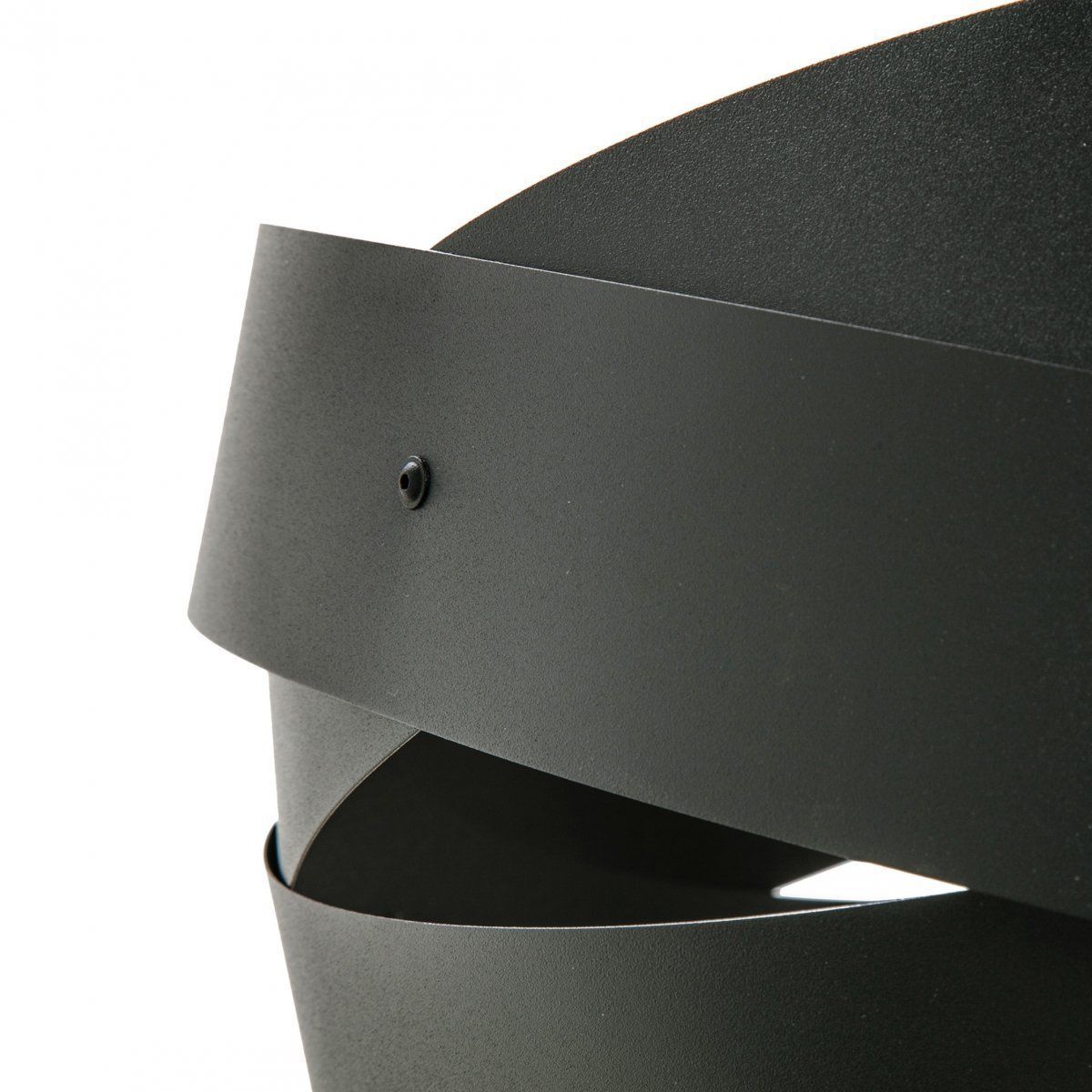 Lampada da Soffitto Lampadario Tornado 3xE27 Nero